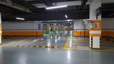 银滩雅苑 康乐环氧自流平地坪